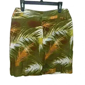 Harve Benard By Bernard Holtzman Hawaiian Multicolored Skirt